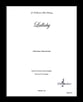 Lullaby SATB choral sheet music cover